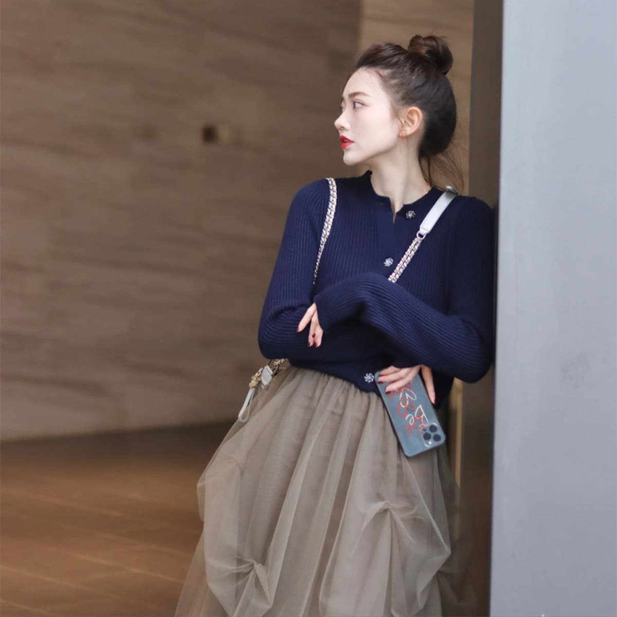 Медный купорос носит набор ранних осенних юбок для маленьких мужчин в осеннюю одежду новый большой размер женской атмосферы