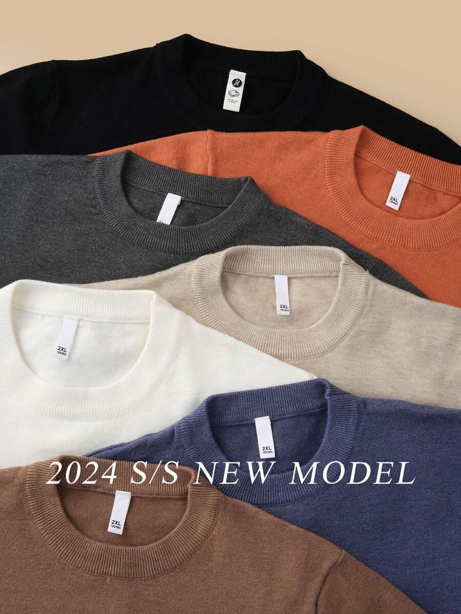 Сплошной шерстяной нижний свитер мужской осенний и зимний теплый свитер легкий и экстравагантный с полувысоким воротником...