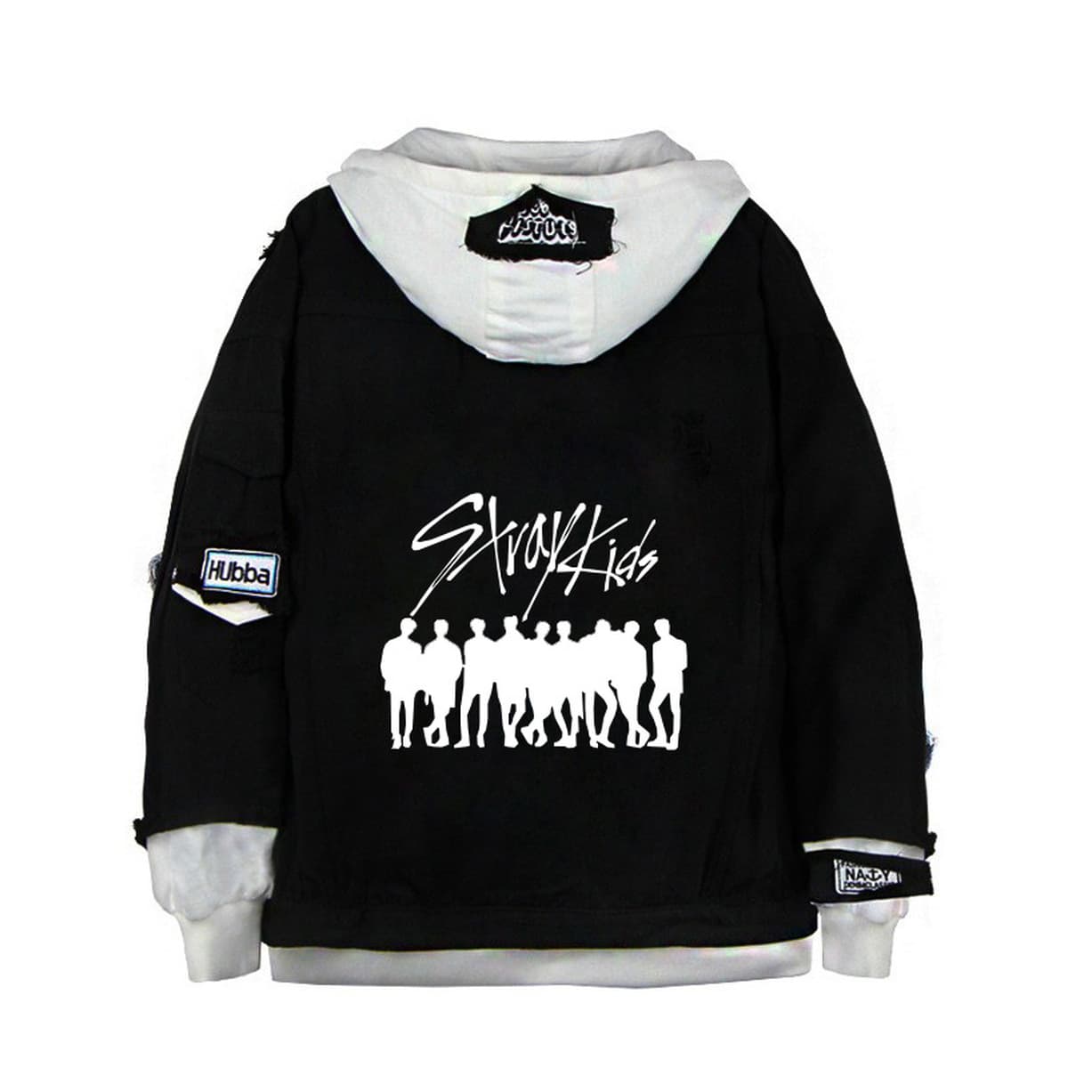 Трансграничные stray kids периметр свитер весна и осень с длинными рукавами мужской толстовка с капюшоном
