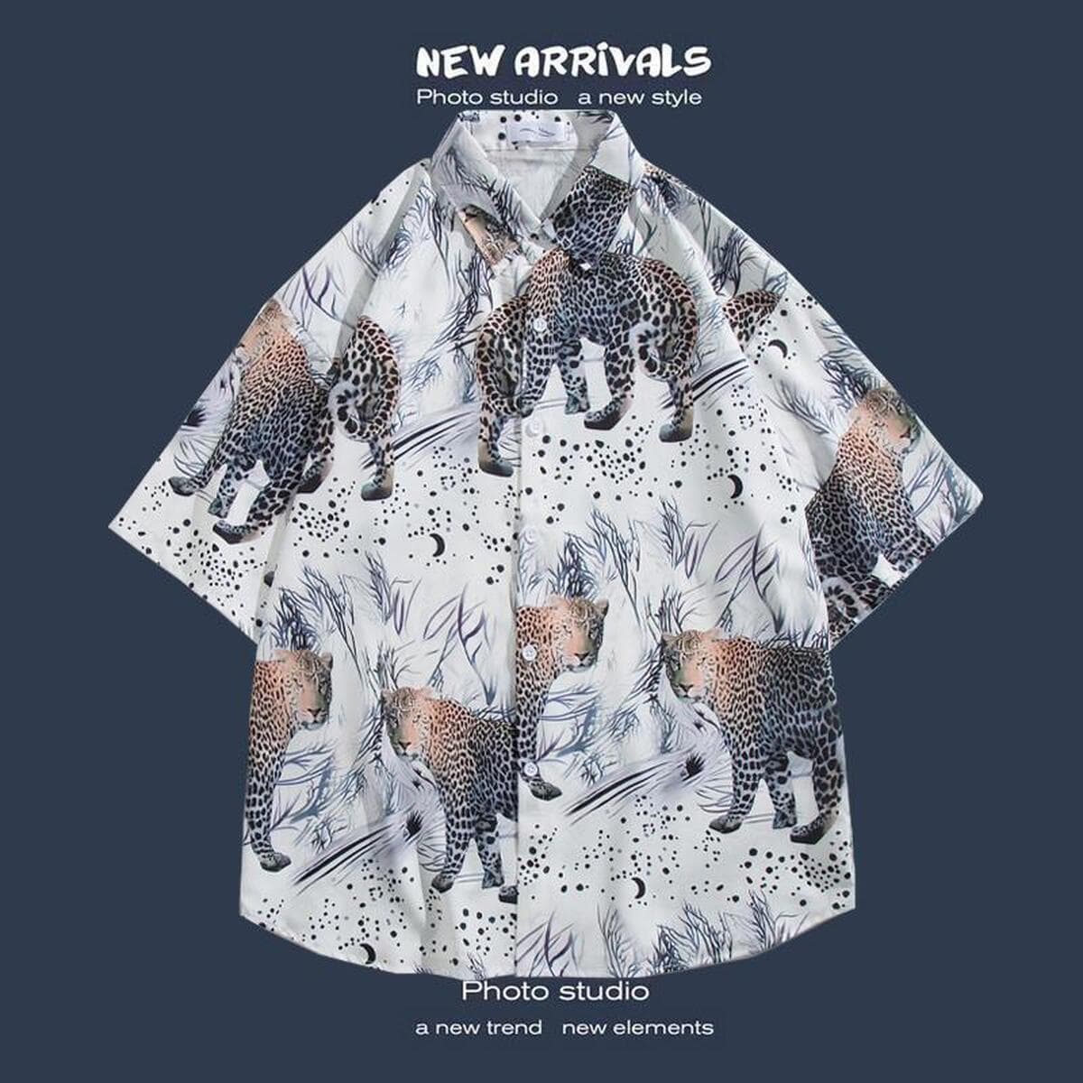 Рубашка с короткими рукавами и цветочным принтом, островной Хайнань, пляжный гонконгский стиль, стиль Sanya Xiawei, тайская...