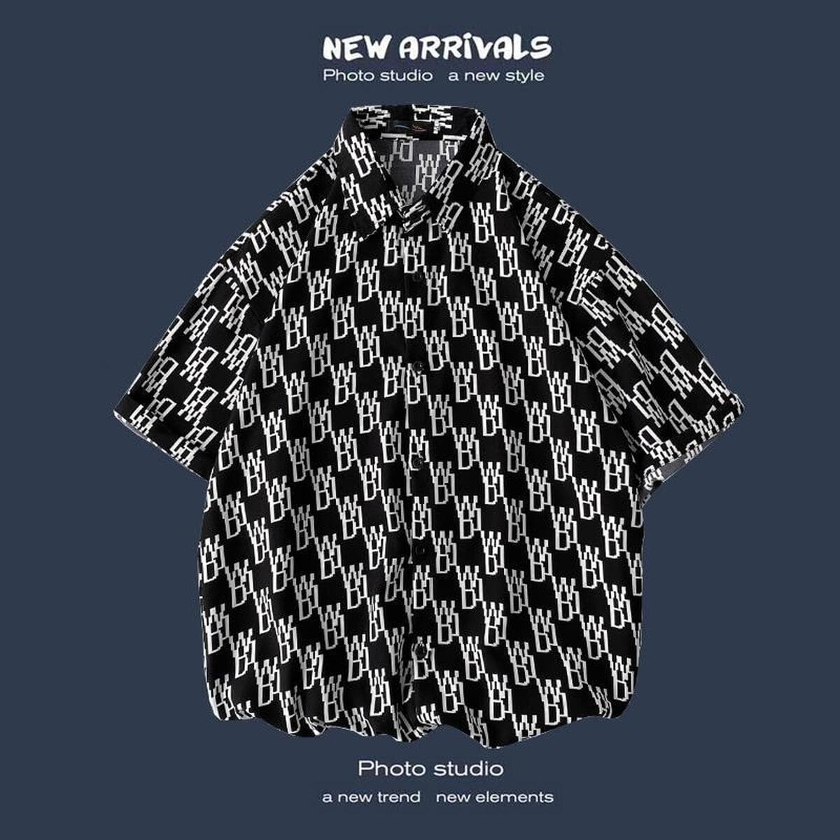 Рубашка с короткими рукавами и цветочным принтом, островной Хайнань, пляжный гонконгский стиль, стиль Sanya Xiawei, тайская...