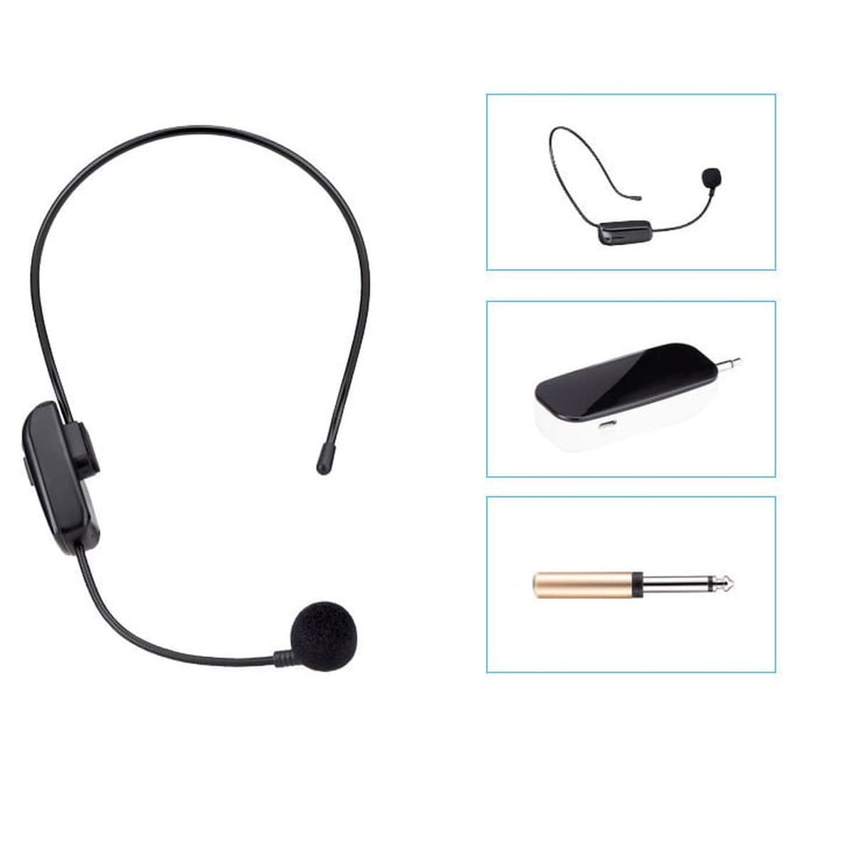 Беспроводной микрофон UHF "HX-W002" (ID-58)