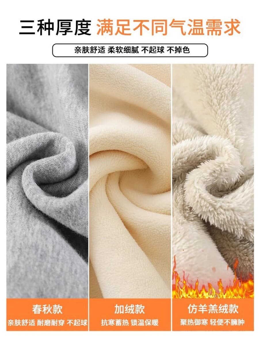 Широкие брюки в стиле Lulu для женщин, осенне-зимние повседневные прямые брюки на флисовой подкладке, спортивные брюки с...