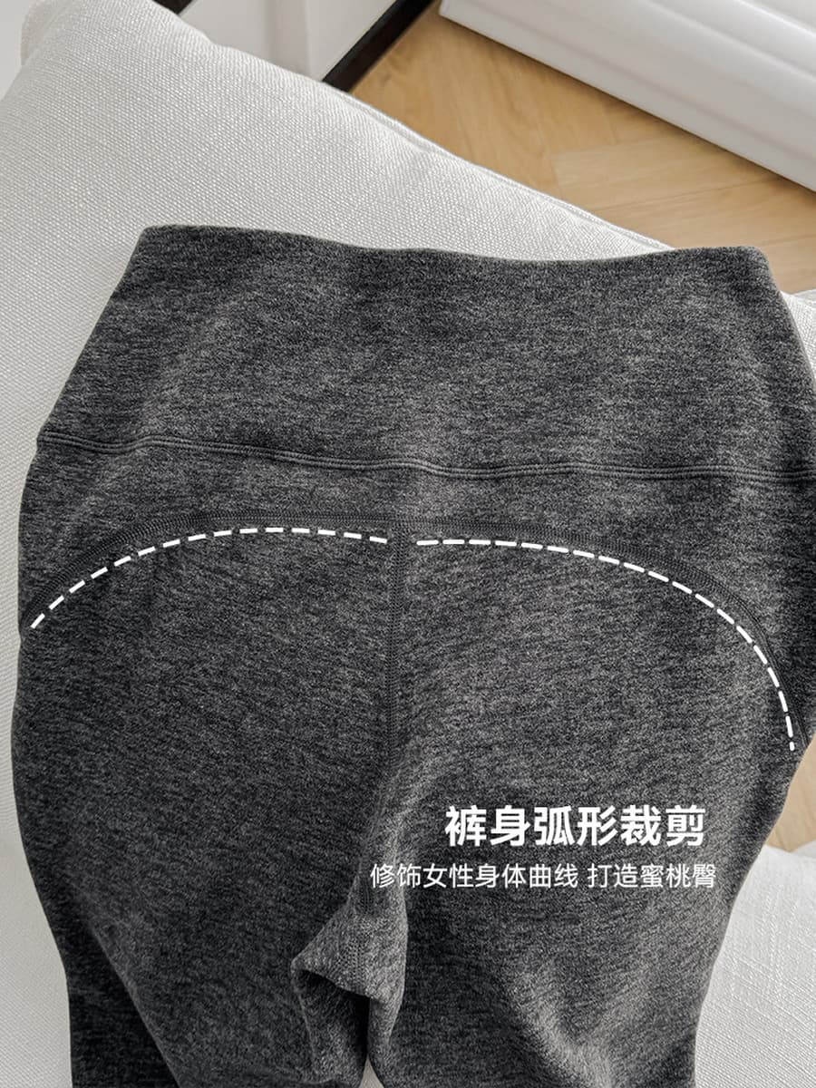 Шерстяные и шелковые брюки-софтшелл для женщин, осенне-зимние, на флисовой подкладке, с эффектом подтяжки бедер, с высокой...