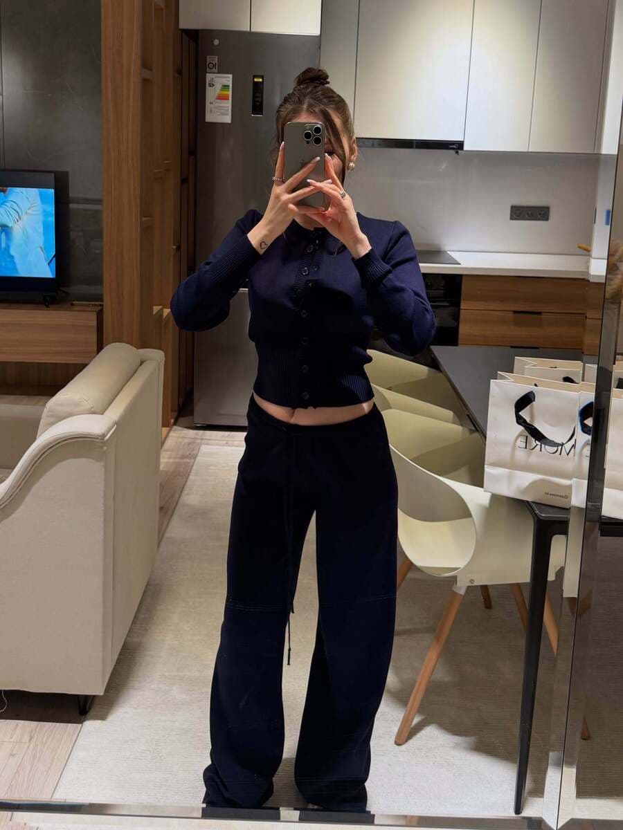 Однотонный вязаный кардиган для женщин осенью и зимой, мягкая и восковая внутренняя одежда, облегающий трикотаж с круглым...