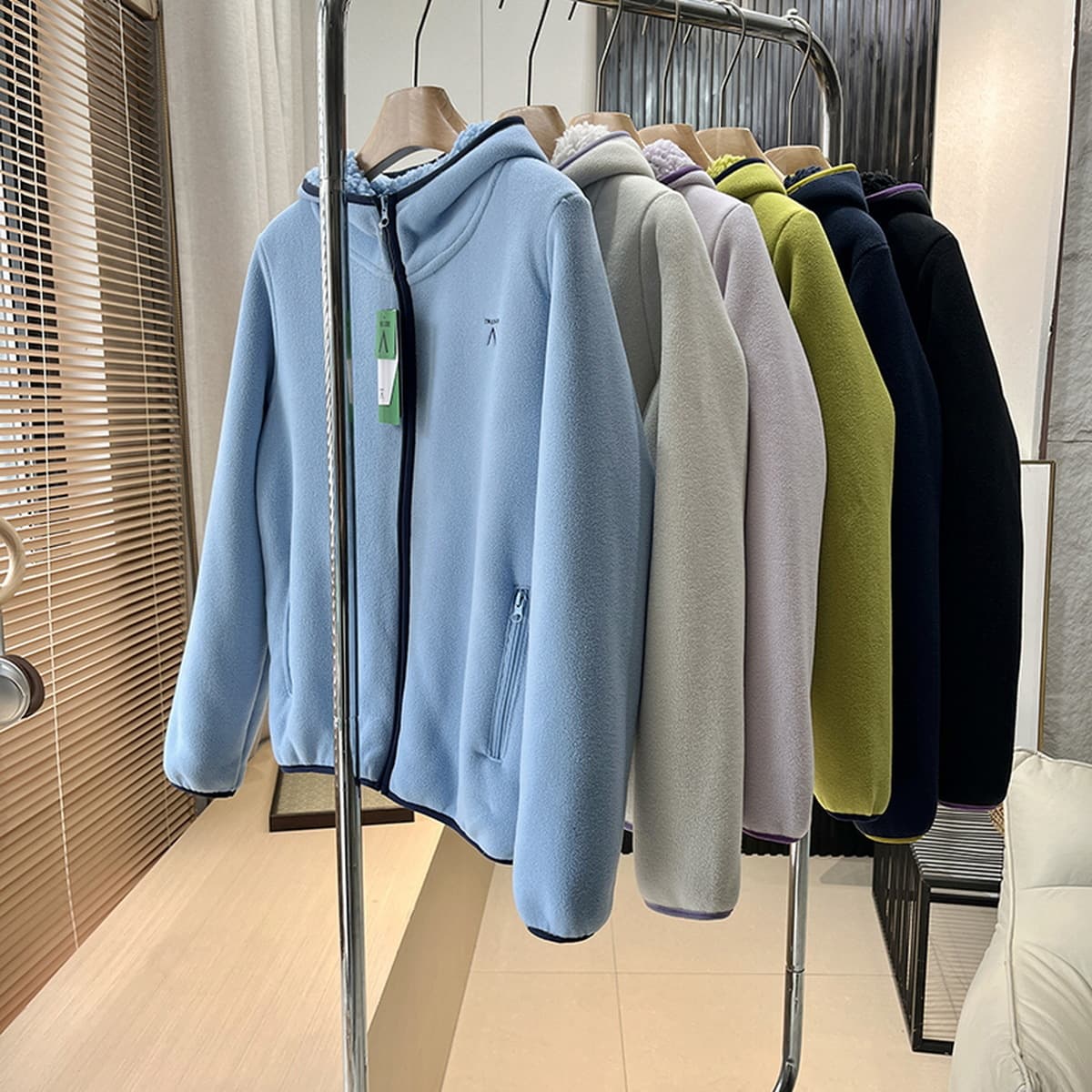 Теплая и устойчивая к холоду толстовка с капюшоном из кашемира и флиса в горном стиле, утолщенная, свободного кроя,...