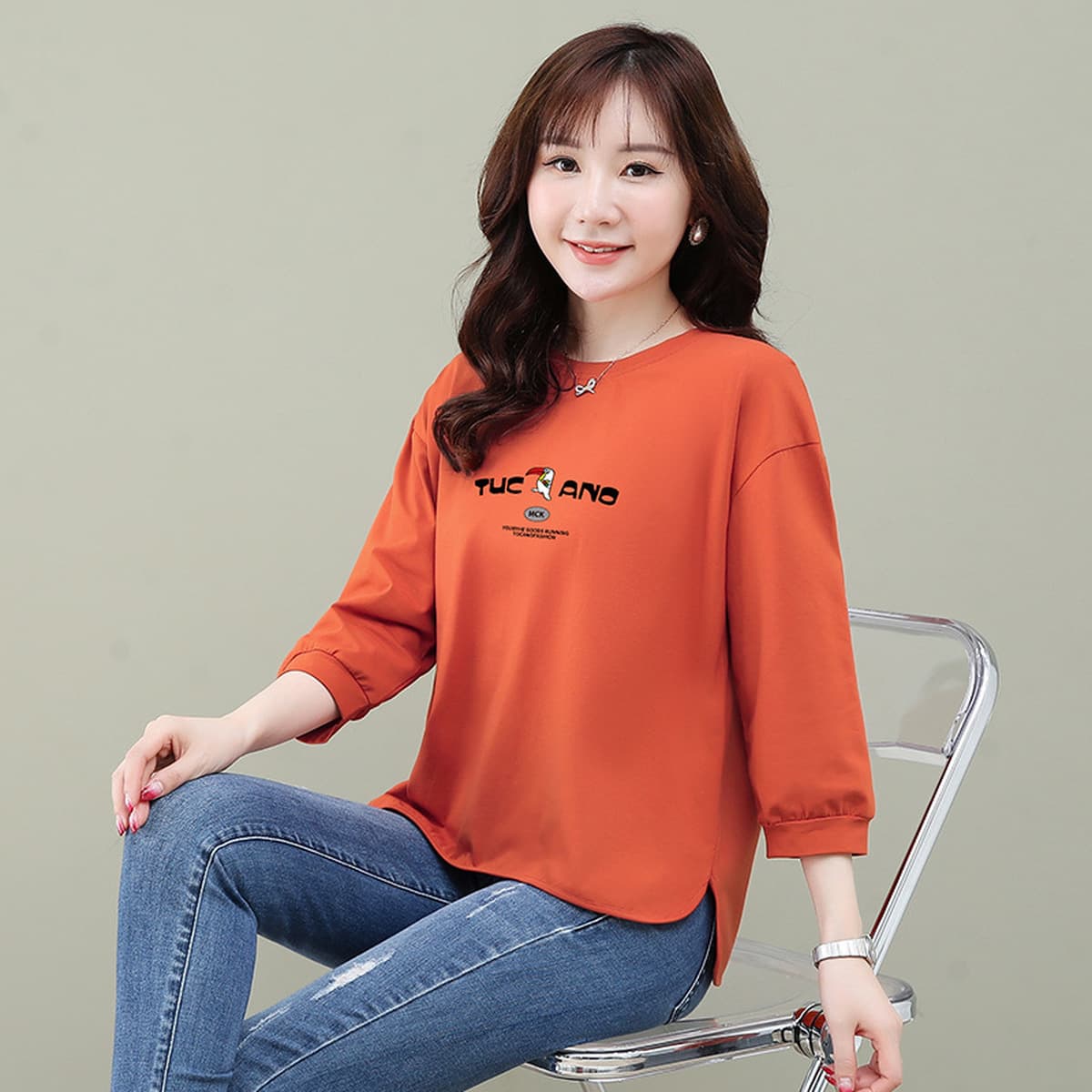 MYD6926 Футболка с коротким рукавом Женские рукава