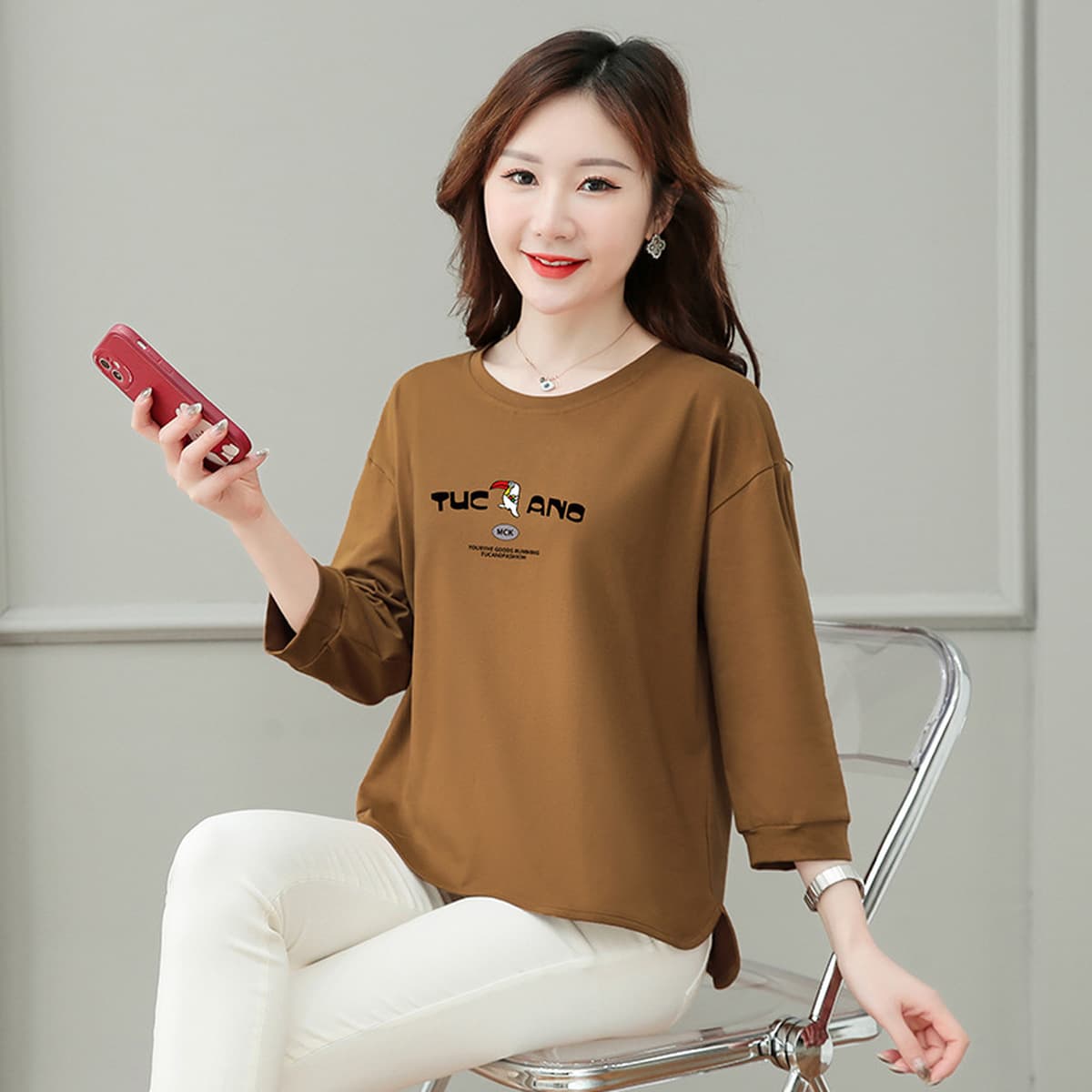 MYD6926 Футболка с коротким рукавом Женские рукава