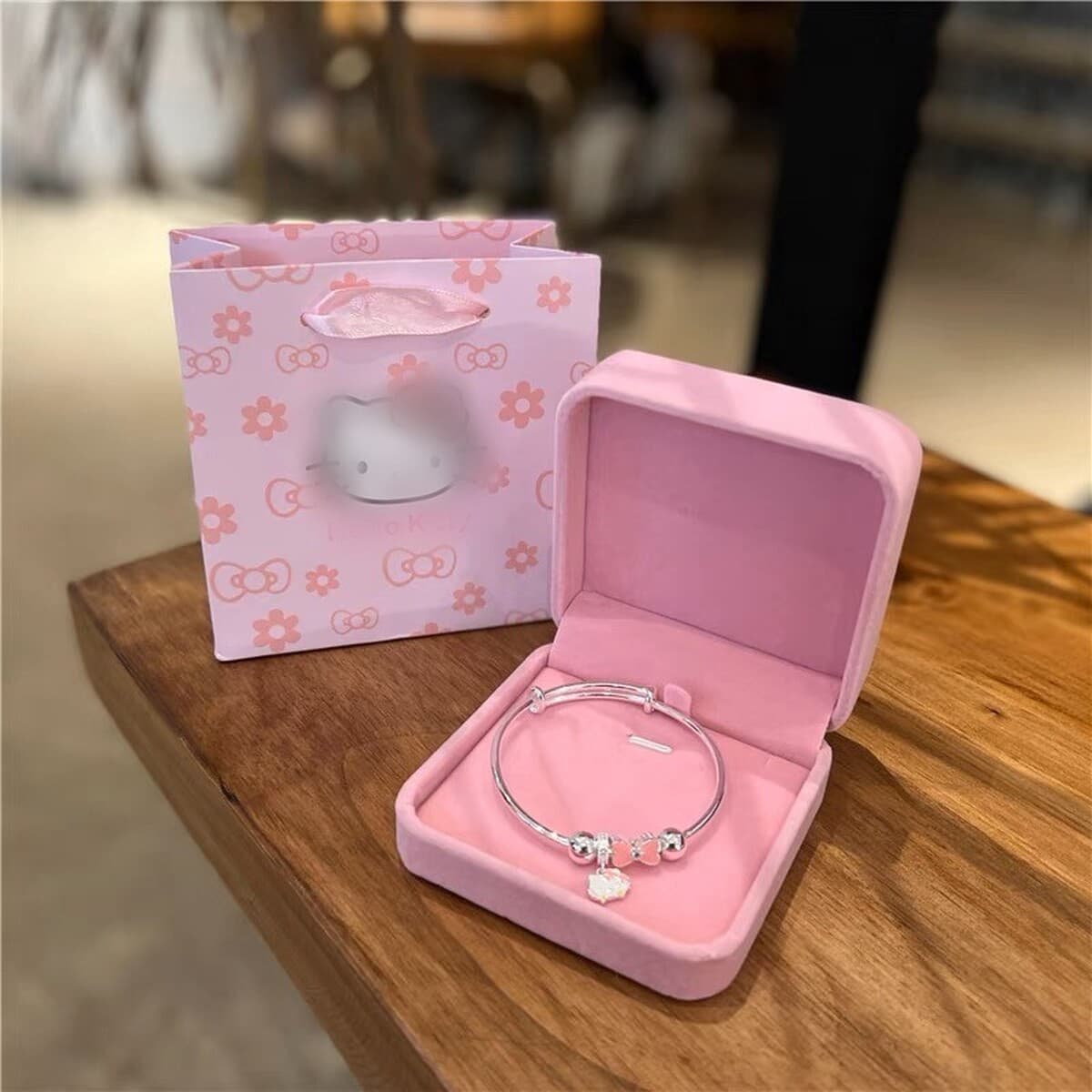 Милый браслет девушки мультфильм котенок мягкий браслет сестры ювелирные изделия студент JK подруги подарок на день рождения