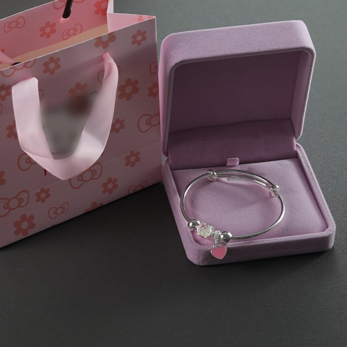 Милый браслет девушки мультфильм котенок мягкий браслет сестры ювелирные изделия студент JK подруги подарок на день рождения