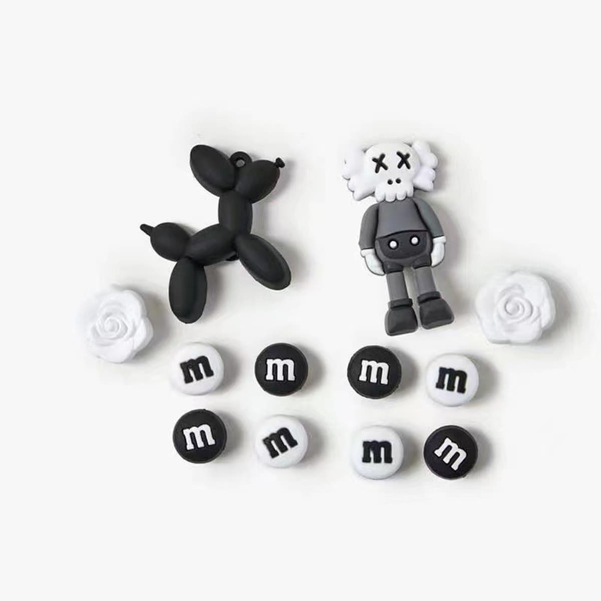 Пещерная обувь обувь цветочная обувь пряжка мультфильм мультфильм набор аксессуаров серии пещерная обувь декоративная пряжка...