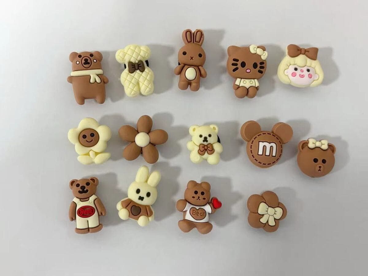 Пещерная обувь обувь цветочная обувь пряжка мультфильм мультфильм набор аксессуаров серии пещерная обувь декоративная пряжка...