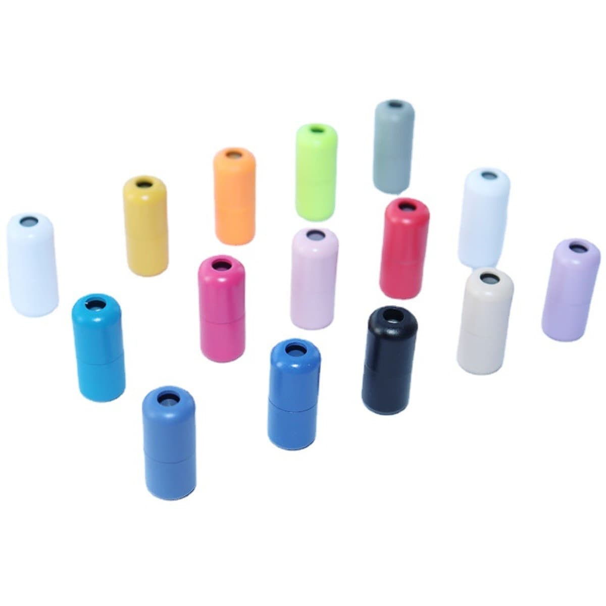 Цветная Пряжка для обуви Алюминиевая металлическая пряжка для капсул Ленивая Пряжка для шнурков Металлическая Пряжка...