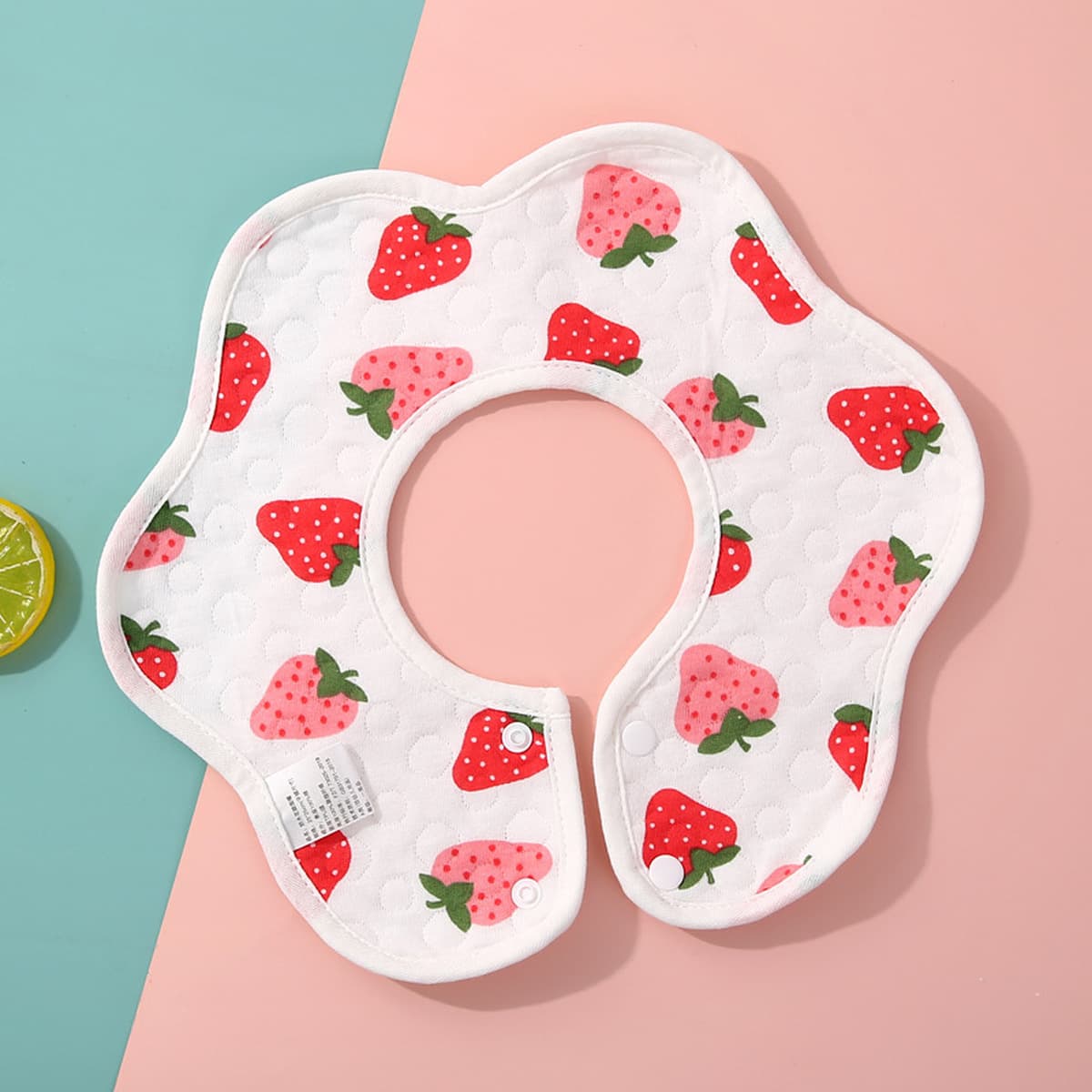 Детское полотенце для слюны, вращающийся на 360 градусов водонепроницаемый нагрудник для новорожденных, нагрудник из чистого...