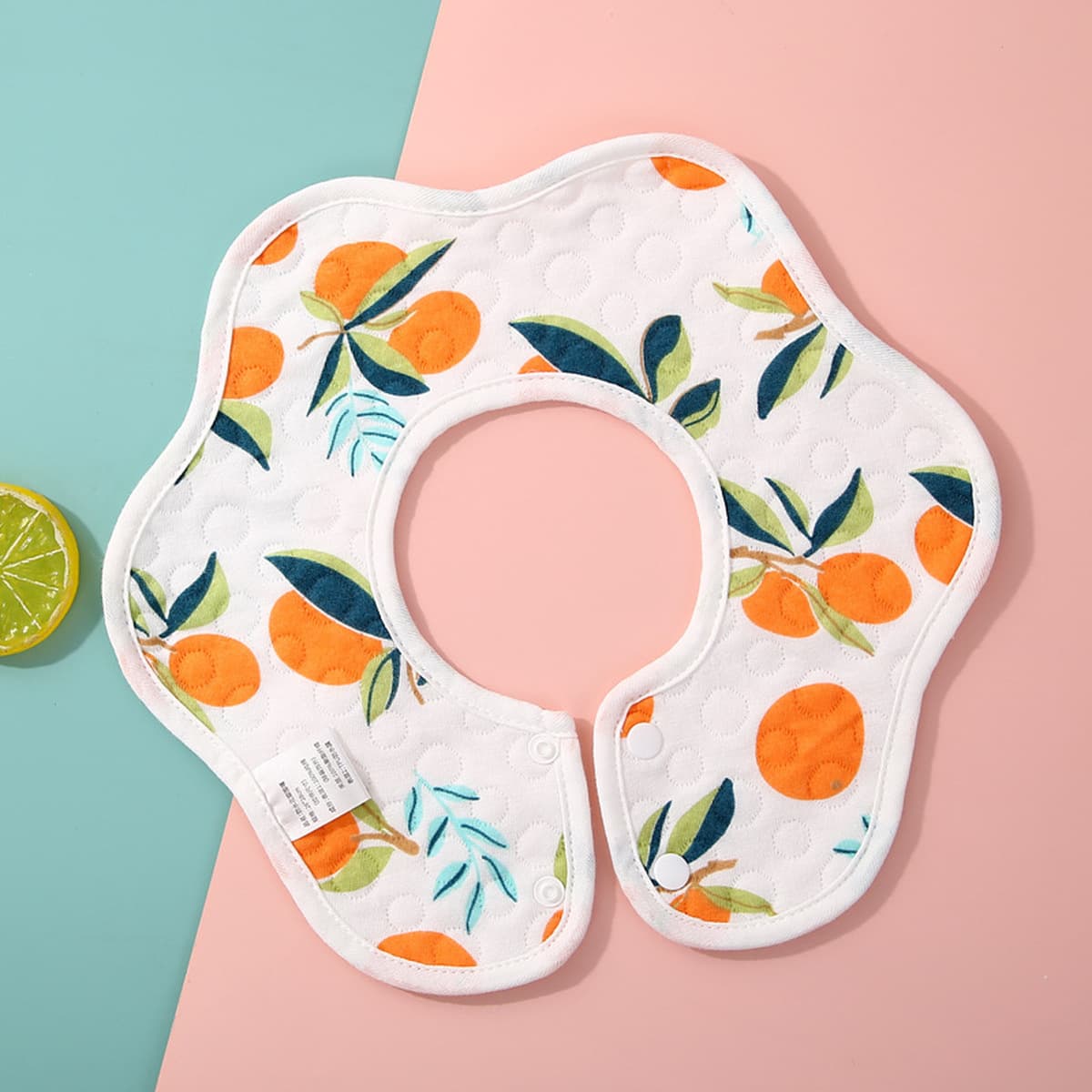 Детское полотенце для слюны, вращающийся на 360 градусов водонепроницаемый нагрудник для новорожденных, нагрудник из чистого...