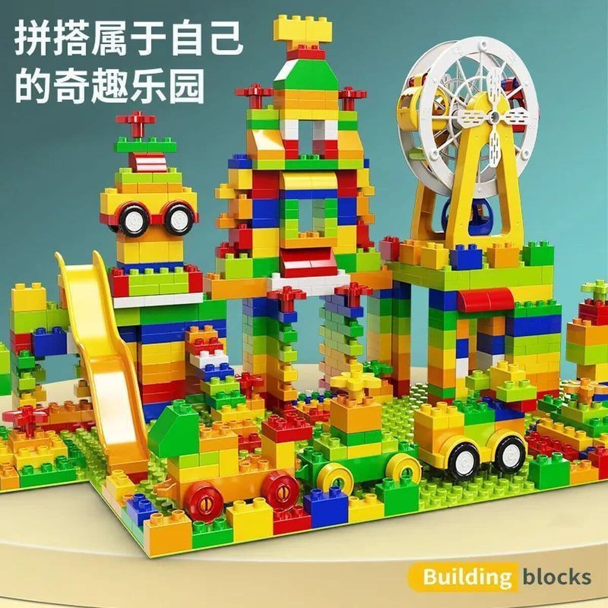 Совместимость со строительными блоками Lego с крупными частицами, игрушки, детские развивающие сборки, сборка мальчиков и...