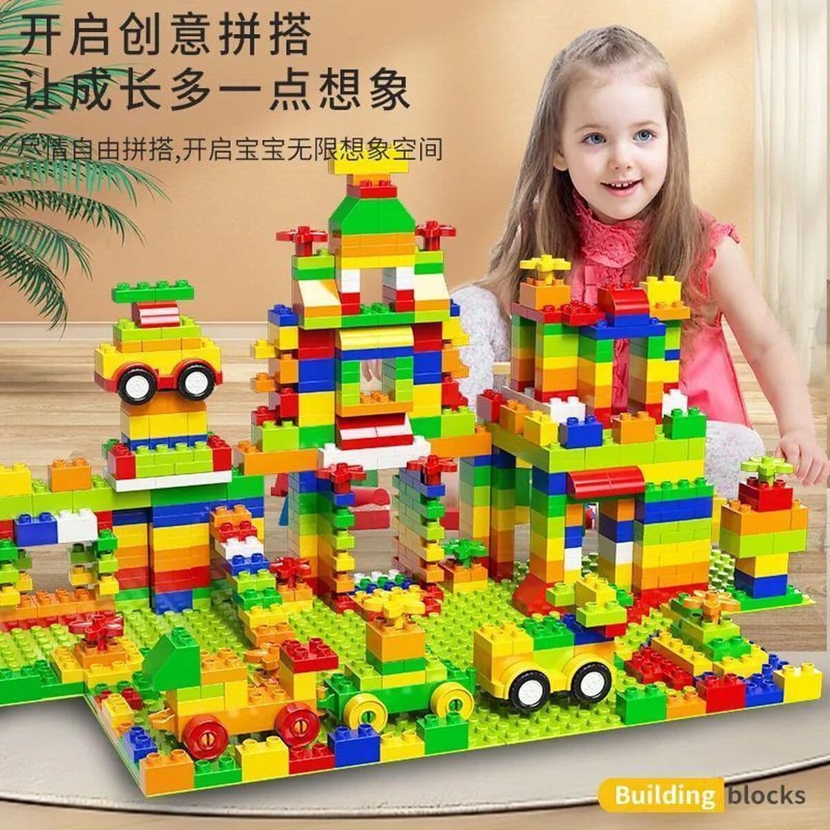Совместимость со строительными блоками Lego с крупными частицами, игрушки, детские развивающие сборки, сборка мальчиков и...