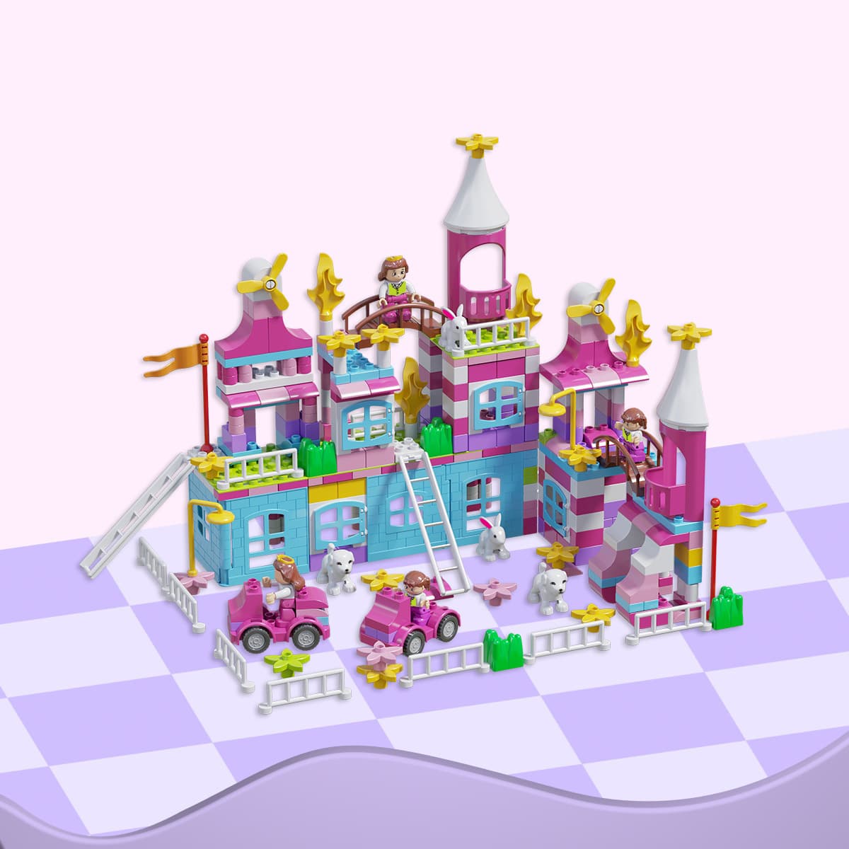 Совместимость со строительными блоками Lego с крупными частицами, игрушки, детские развивающие сборки, сборка мальчиков и...