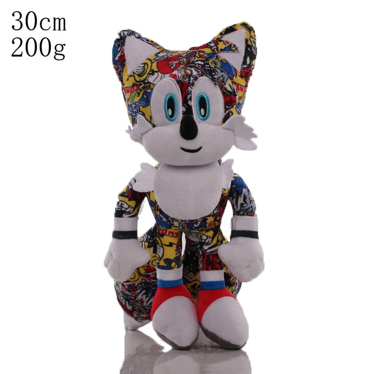 Новая звуковая мышь Sonic Super Sonic плюшевая игрушка tarsnak Ежик кукла детский подарок