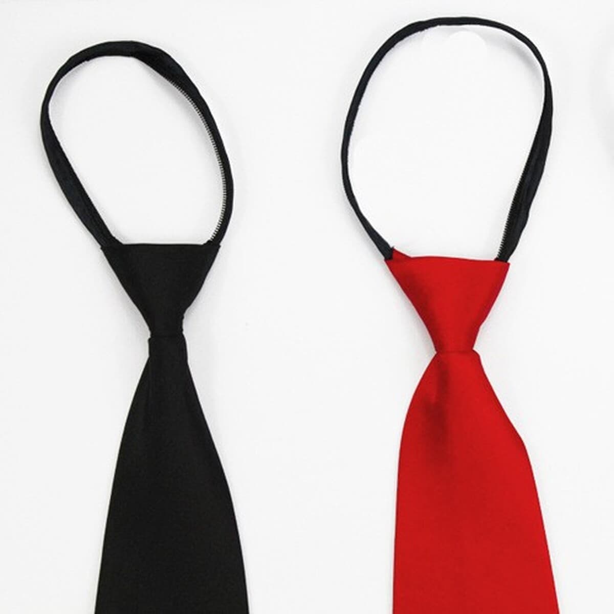 Галстук 8 см, мужское платье, деловой черный костюм, галстук, рабочий Свадебный профессиональный женский на молнии, без узла