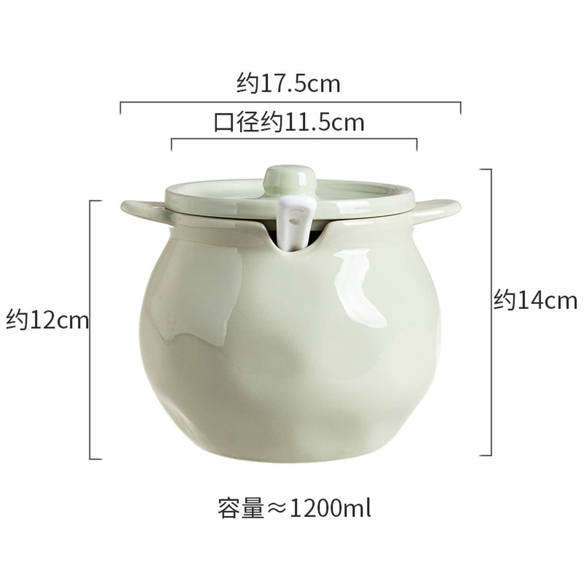 Новая бытовая жаропрочная керамическая банка для сливочного масла, кухонная банка для сахара, соли, масла чили, специальная...