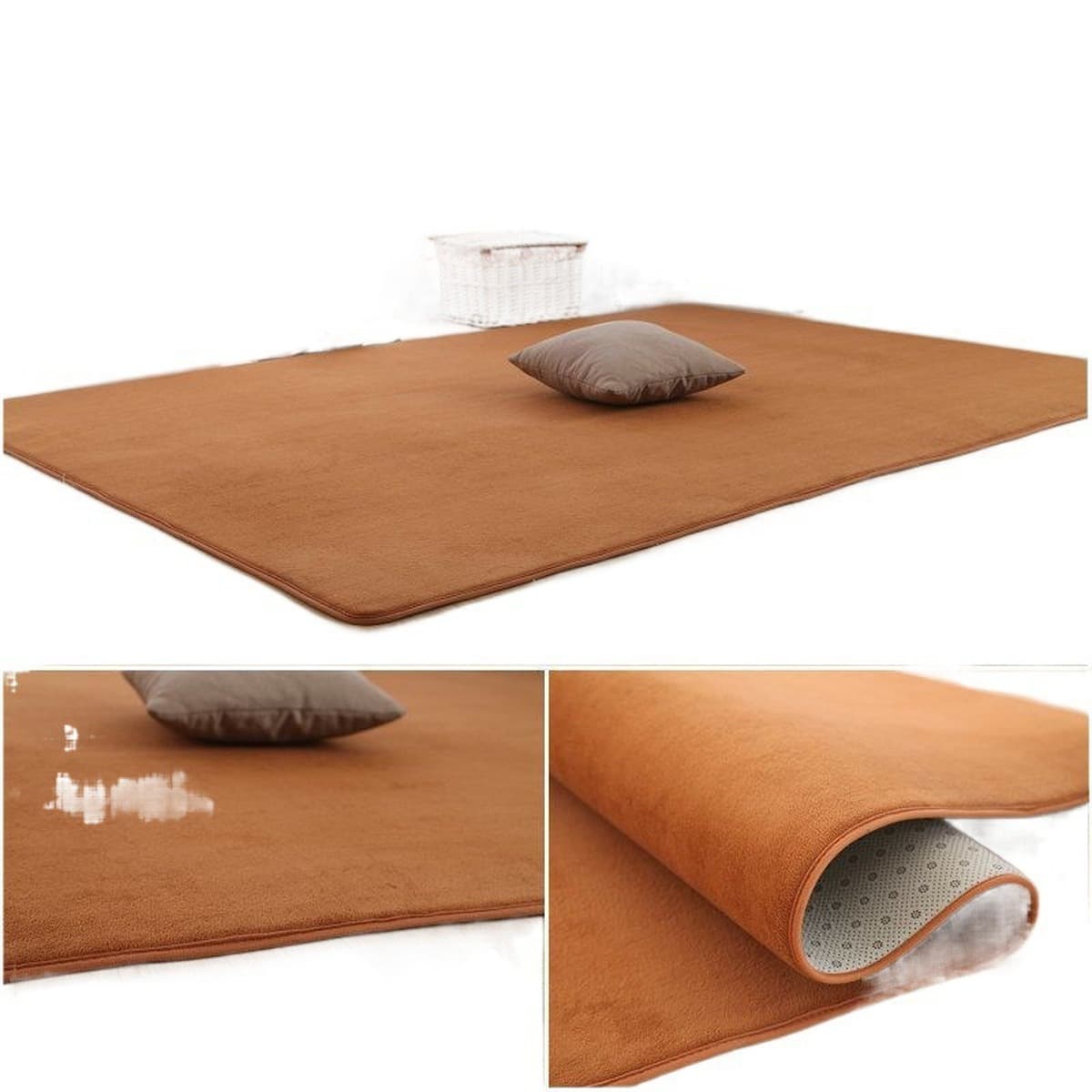 Ковер с толстым коротким ворсом, ковер для журнального столика в гостиной, прикроватное одеяло для всей комнаты в спальне,...