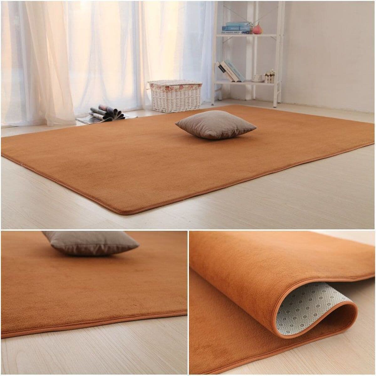 Ковер с толстым коротким ворсом, ковер для журнального столика в гостиной, прикроватное одеяло для всей комнаты в спальне,...