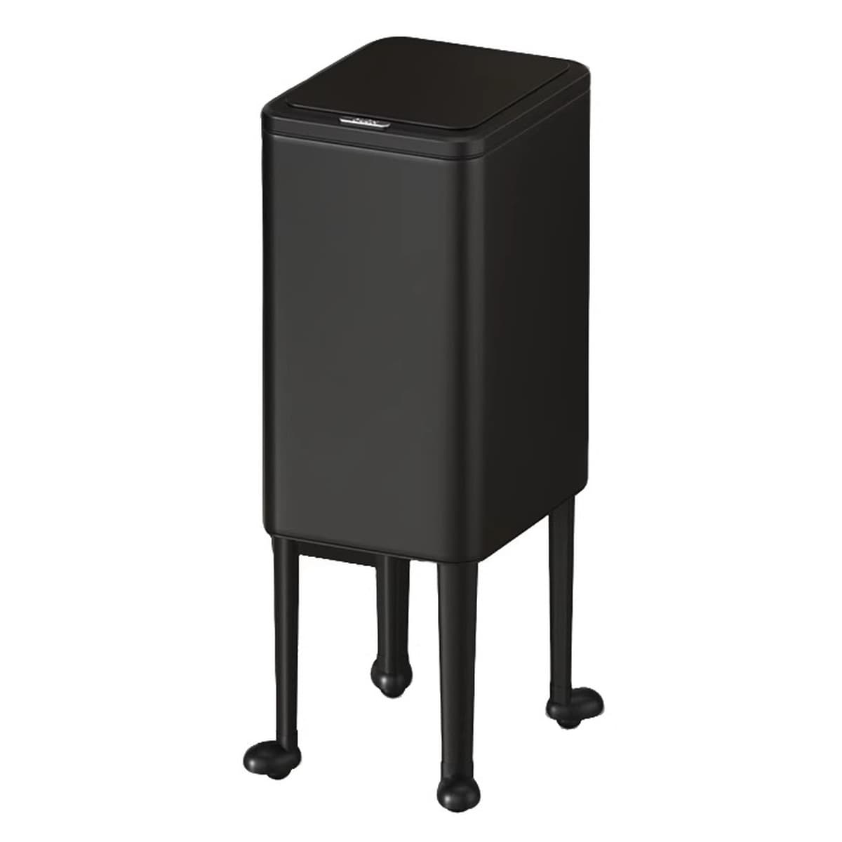 Элитный мусорный бак для кухни, не требующий наклонения, передвижной, большой емкости, роскошный металлический контейнер для...