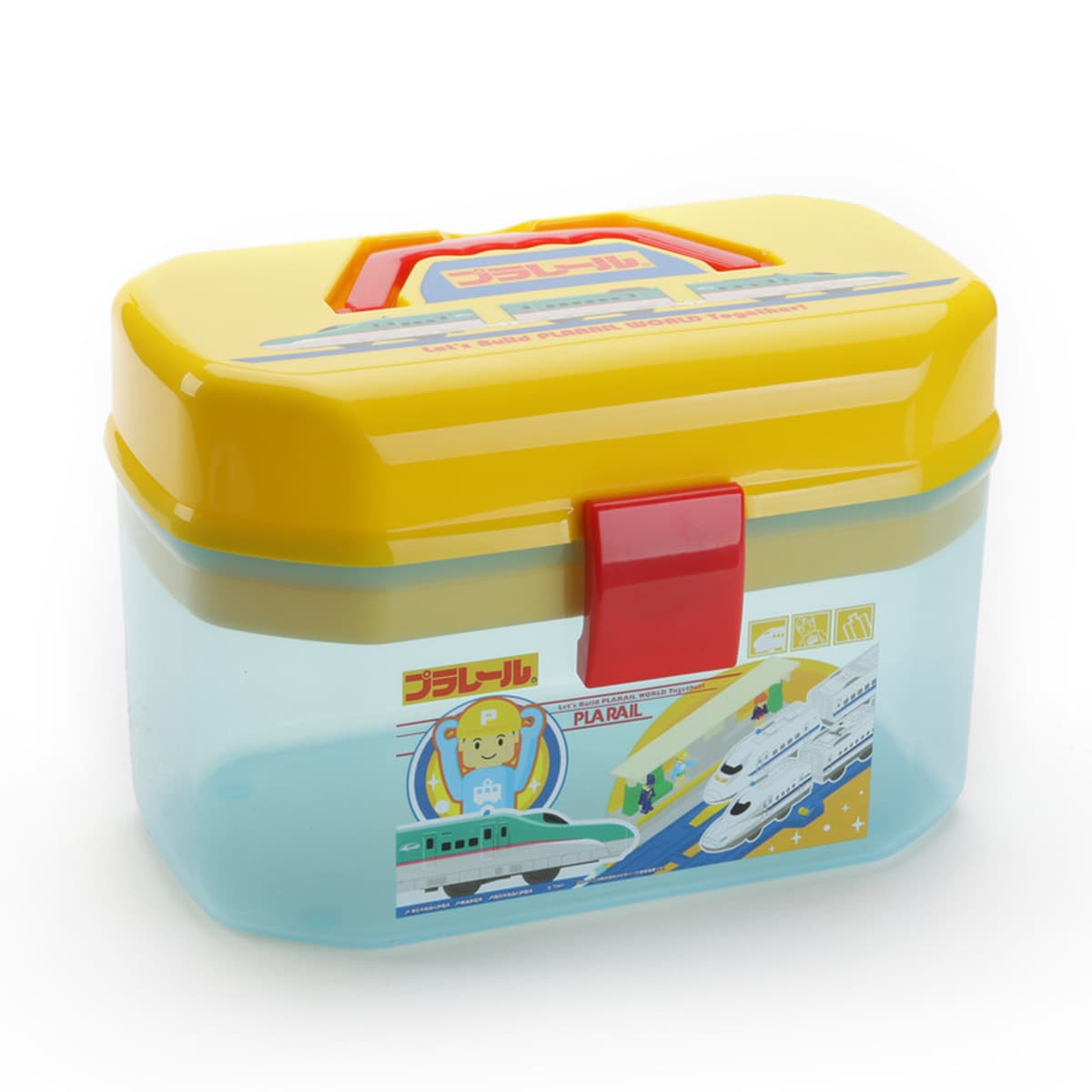 Помощь больше-детская коробка для хранения игрушек пластиковый японский стиль прозрачный с крышкой ящик для хранения...