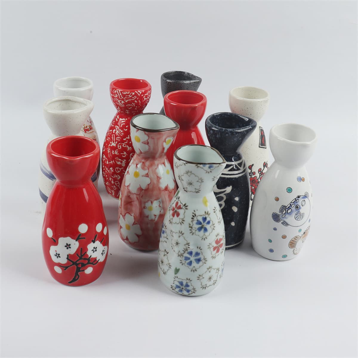 Сашими сухой Керлинг горшок большая чашка сухого льда винный горшок в японском стиле декоративная ваза кухня Отель Ресторан...