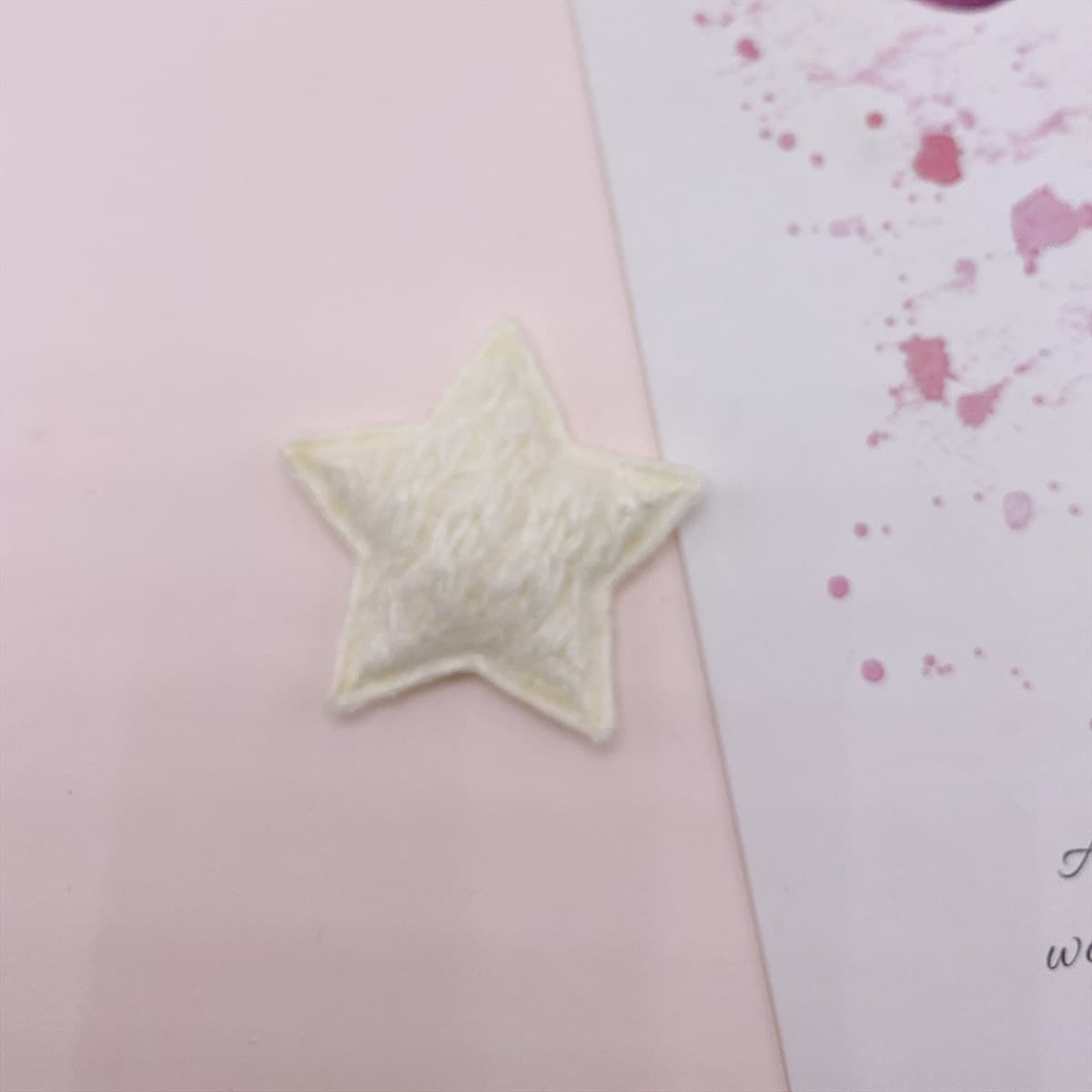 Шерстяная пятиконечная звезда ручной работы DIY украшения Детские аксессуары для волос материал корпус мобильного телефона...