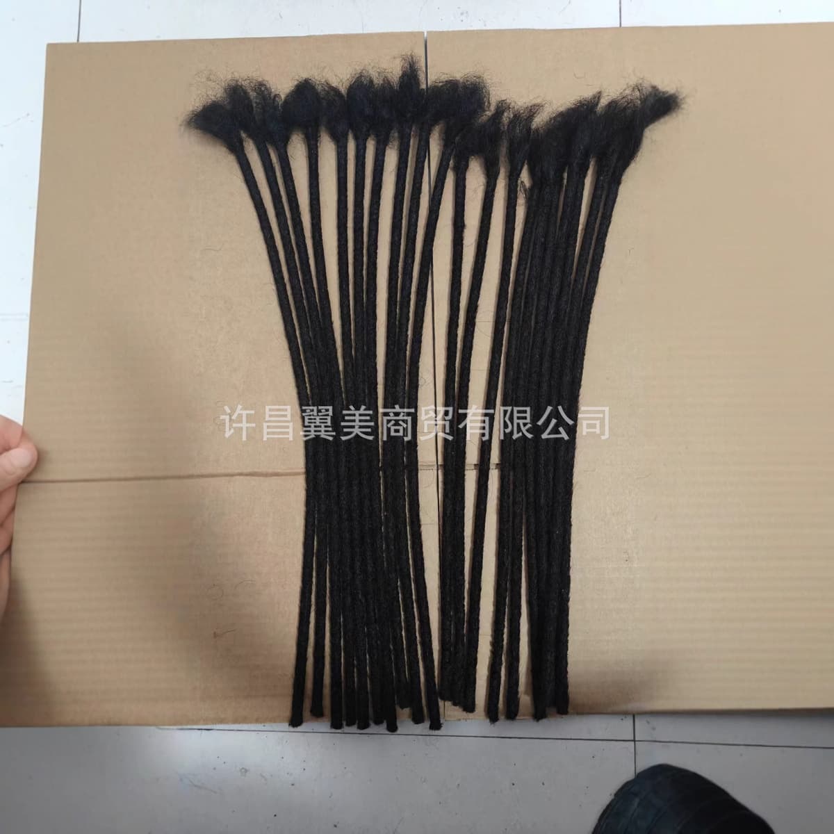 Натуральные дреды из человеческих волос в наличии, дреды из чистых человеческих волос 0,6 см, ручная работа, дреды из...