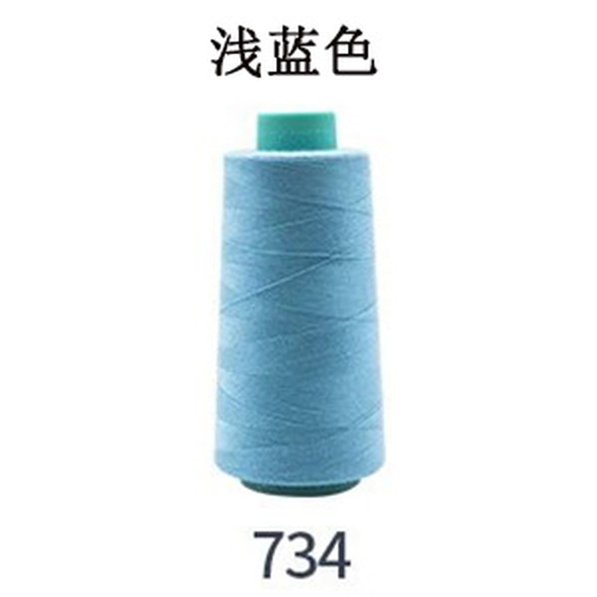 Высокоскоростная нить из полиэстера и хлопка 202, нить для джинсовой ткани 203, нить для швейных машин средней толщины, нить...