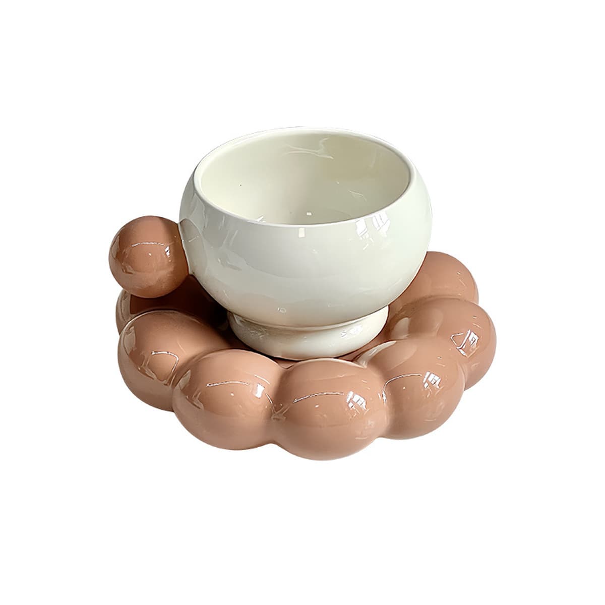 Симпатичный пузырь кофейная чашка набор блюд креативный высокий цвет послеобеденный чай керамическая чашка с подарками для...