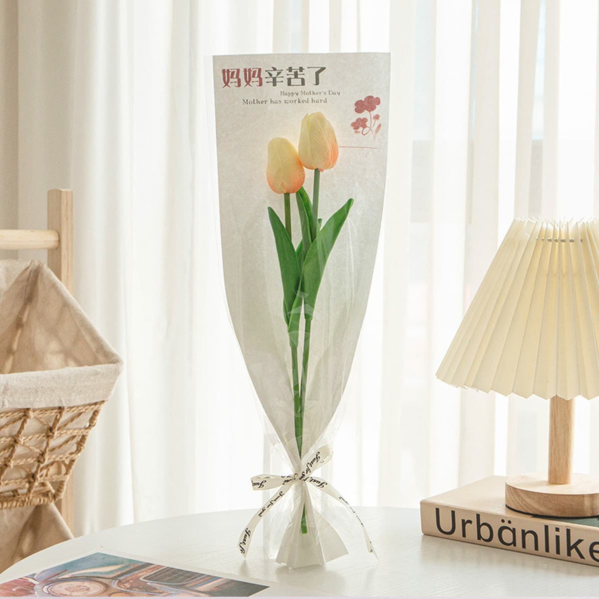 Новый подарочный набор ко Дню матери Тюльпан букет для мамы и свекрови романтический подарок с высокой ценностью