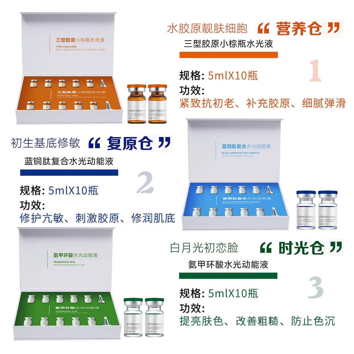 Салон красоты, вода с транексамовой кислотой, легкая эссенция, элемент кинетической энергии, профессиональная линия,...