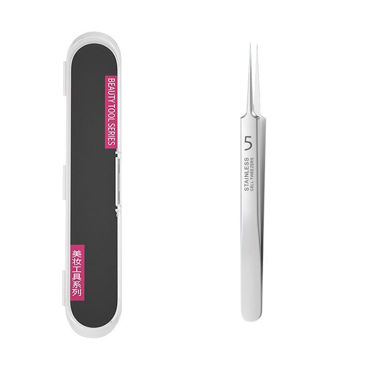 Качественный зажим для прыщей, набор для прыщей, игла для прыщей, зажим для клеток из нержавеющей стали, пинцет для удаления...