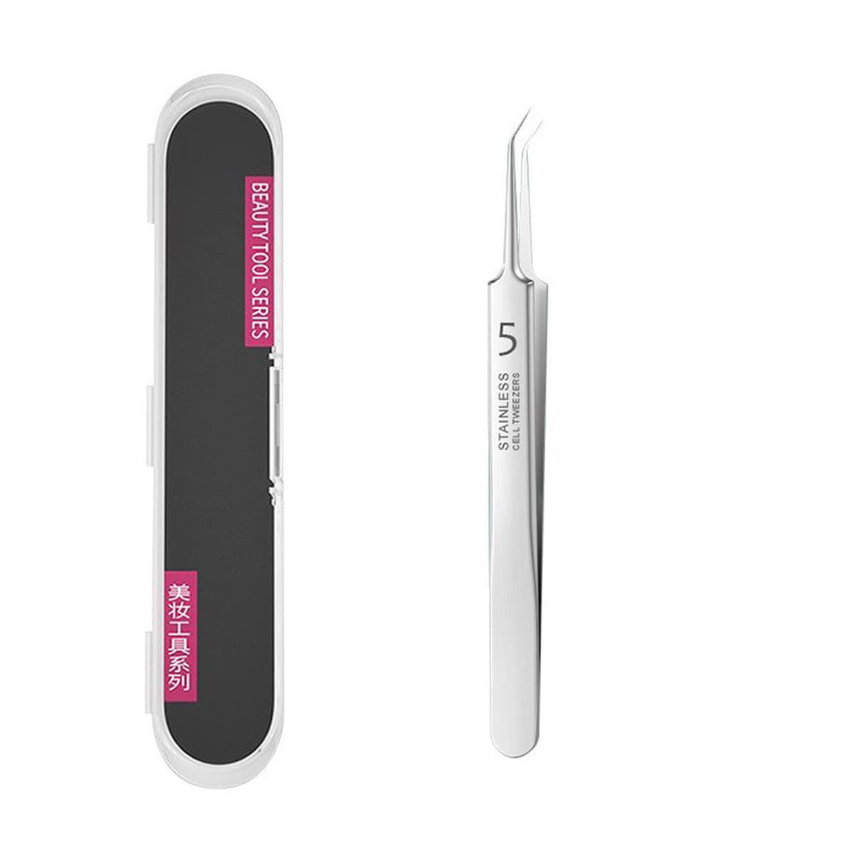 Качественный зажим для прыщей, набор для прыщей, игла для прыщей, зажим для клеток из нержавеющей стали, пинцет для удаления...