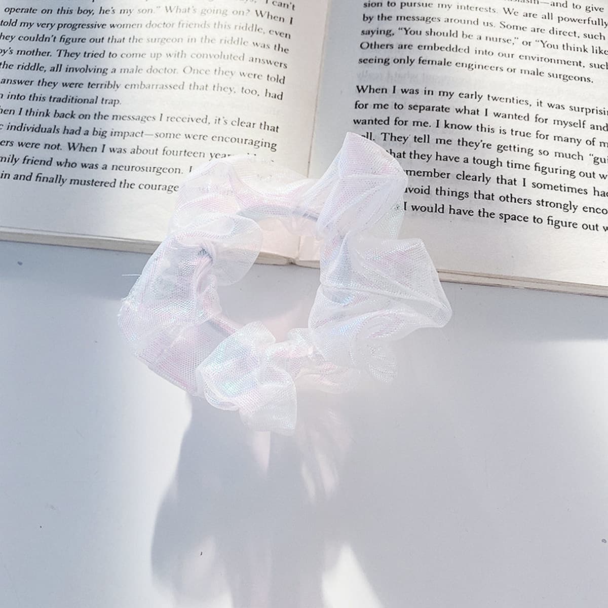 Круг для волос толстой кишки женский корейский европейский вуаль жирный кишечник аксессуары для волос