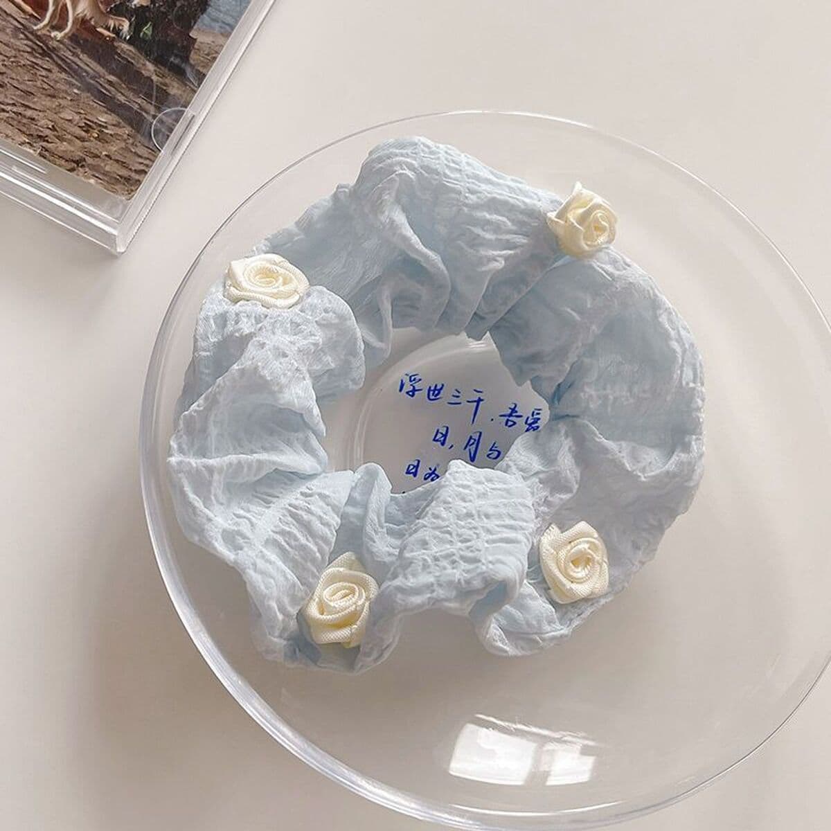 Круг для волос толстой кишки женский корейский европейский вуаль жирный кишечник аксессуары для волос