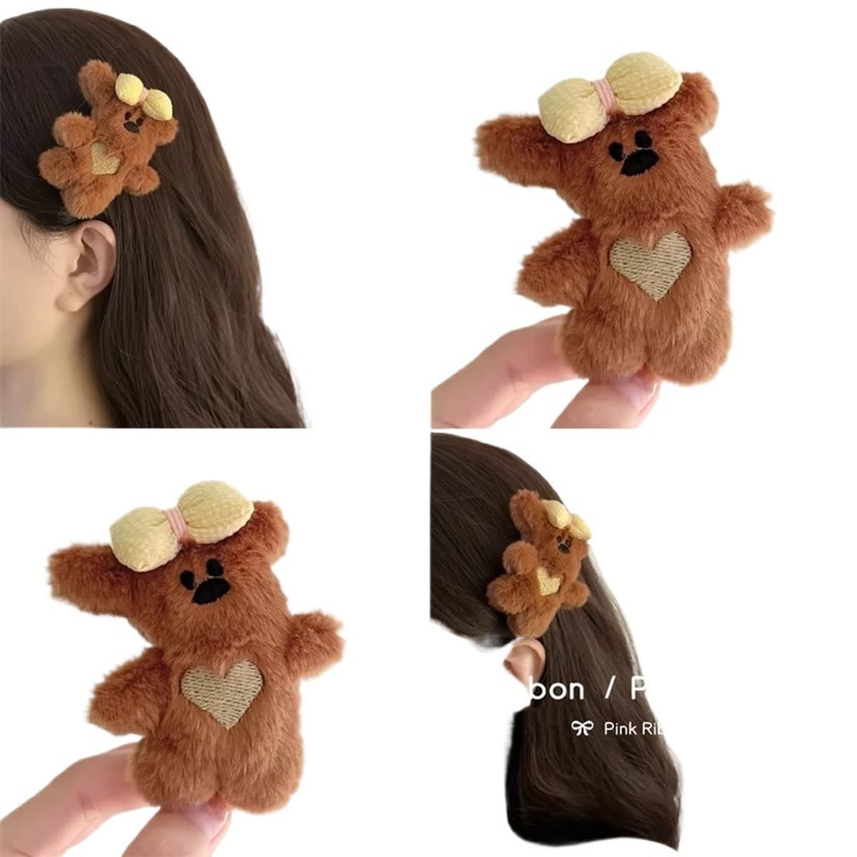 Корейская версия милой плюшевой бантик маленький медвежонок