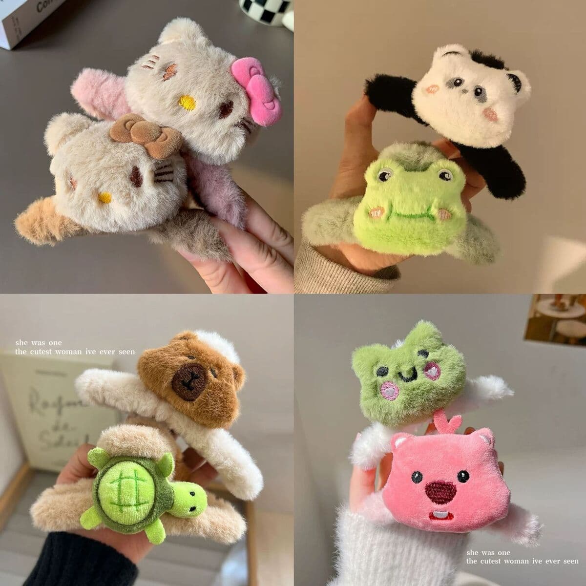 Корейская новая девушка двухсторонний Kt бант плюшевый захват мультфильм милый акула зажим высокая стоимость осенью и зимой