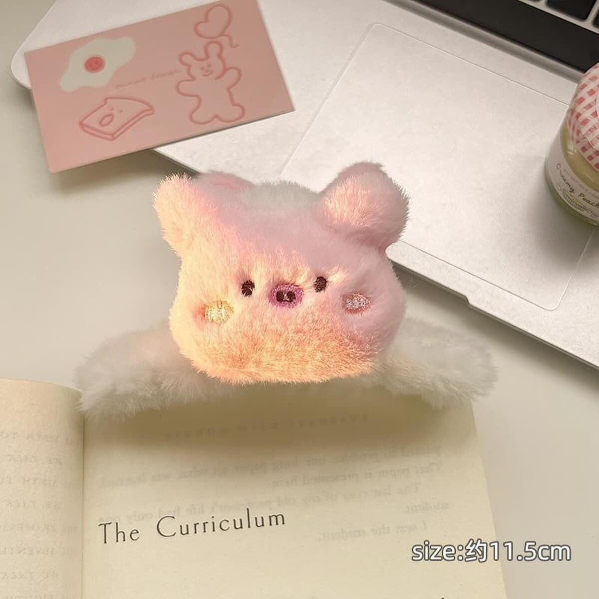 Корейская новая девушка двухсторонний Kt бант плюшевый захват мультфильм милый акула зажим высокая стоимость осенью и зимой