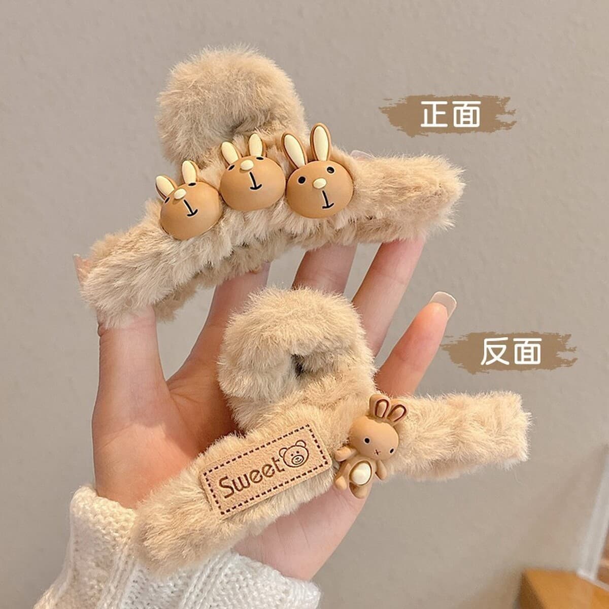 Корейская новая девушка двухсторонний Kt бант плюшевый захват мультфильм милый акула зажим высокая стоимость осенью и зимой