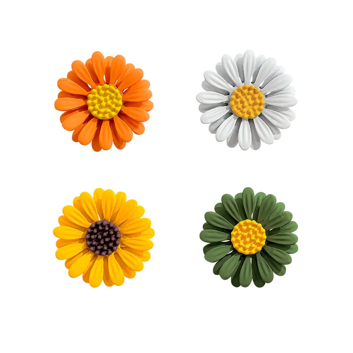 Брошь с ромашками, булавка для воротника, булавка для костюма, универсальные аксессуары, Ниша, изысканное украшение на...