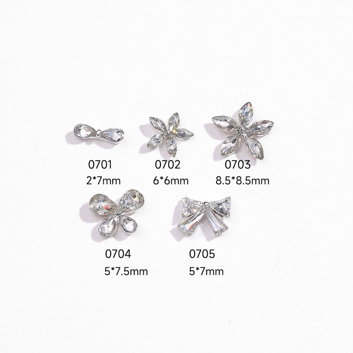 Net Red тот же маникюрные украшения с бантом-галстуком аксессуары