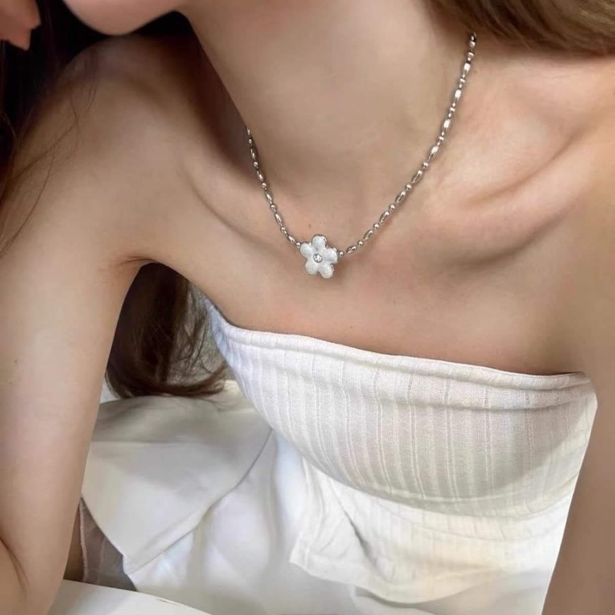 Дофамин циркон звезды кулон ожерелье женский сладкий прохладный ветер длинный свитер цепочка аксессуары дикие модные шейный...