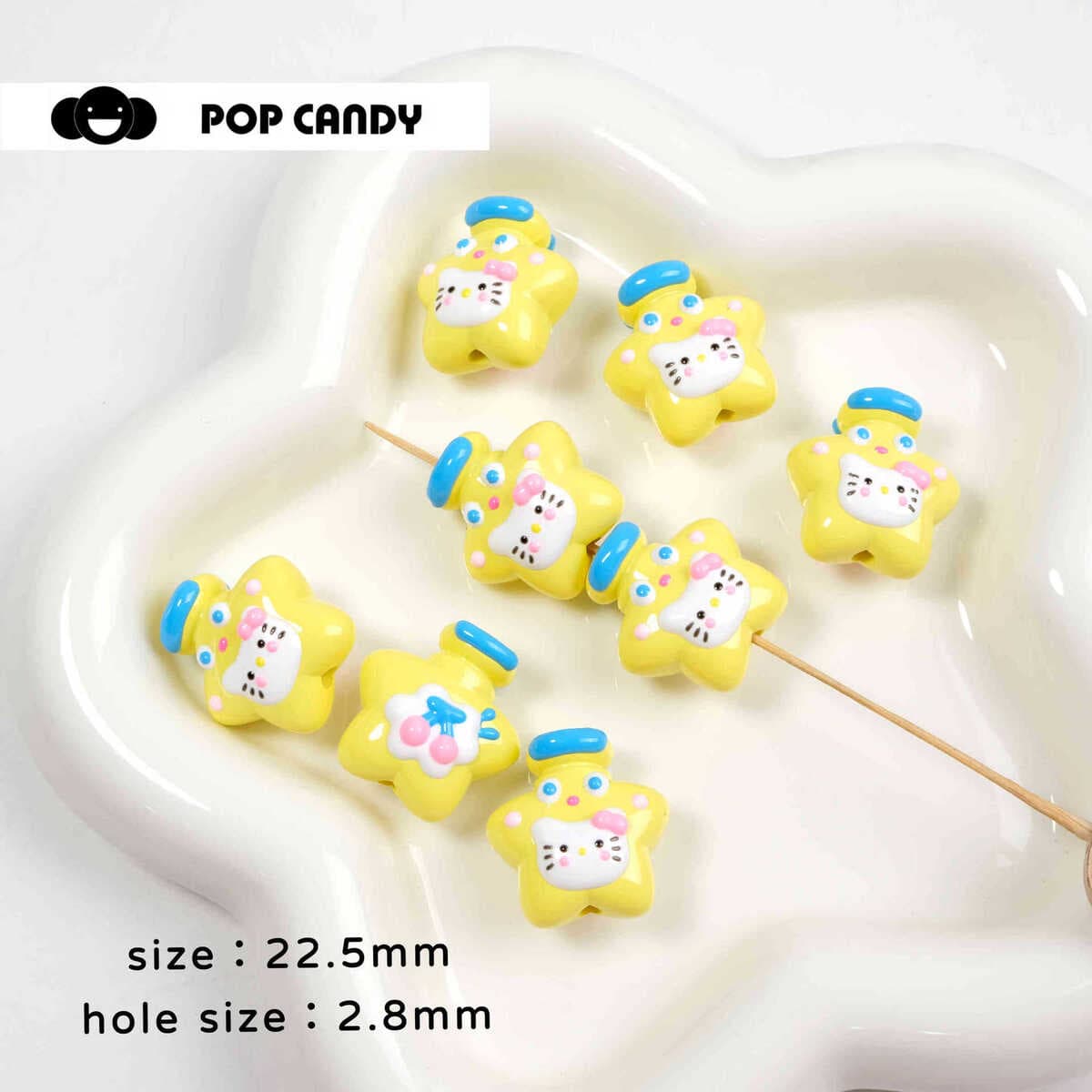 Мультяшные милые бусины ручной работы, сделанные своими руками, браслет, сумка, подвесное ожерелье, серьги, ювелирные...