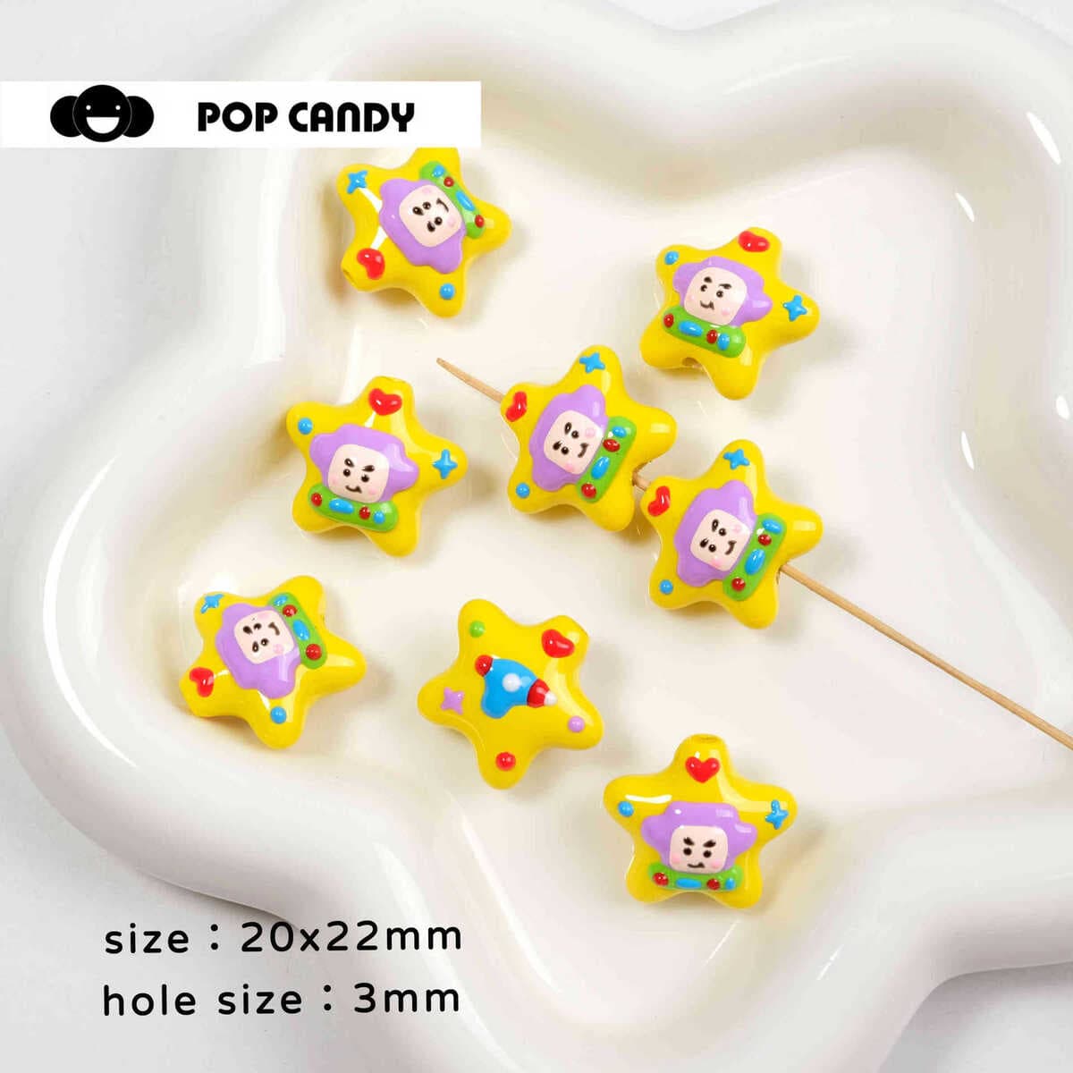 Мультяшные милые бусины ручной работы, сделанные своими руками, браслет, сумка, подвесное ожерелье, серьги, ювелирные...