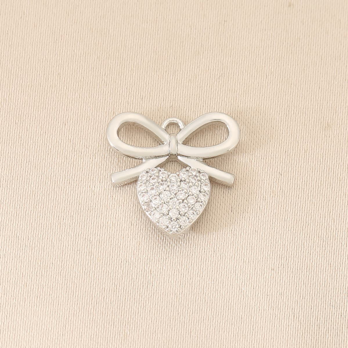 Медные аксессуары для рукоделия с сохранением цвета, покрытые 18-каратным золотом, в форме банта, для подвесок, серег,...